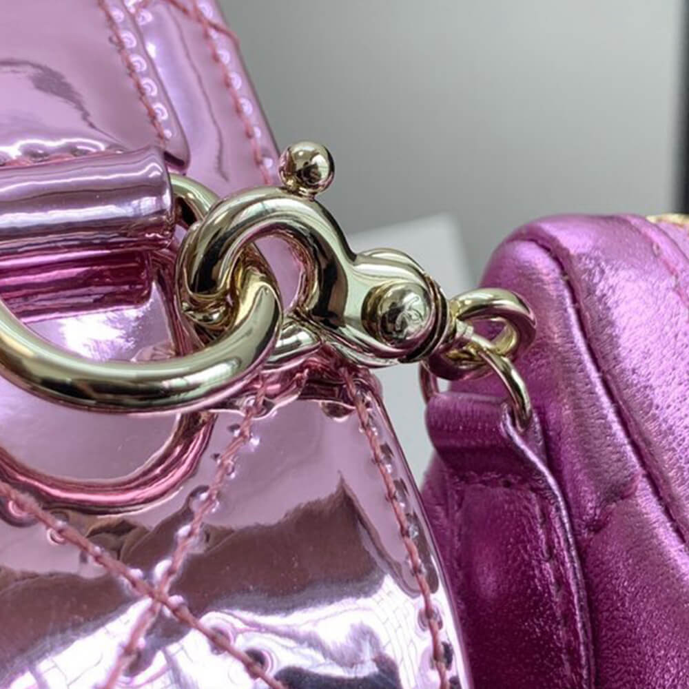 Ch**el MINI FLAP BAG(HIGH-END GRADE)