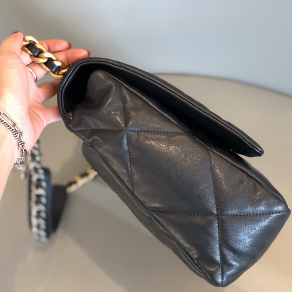 Ch**el 19 Maxi Handbag(HIGH-END GRADE)