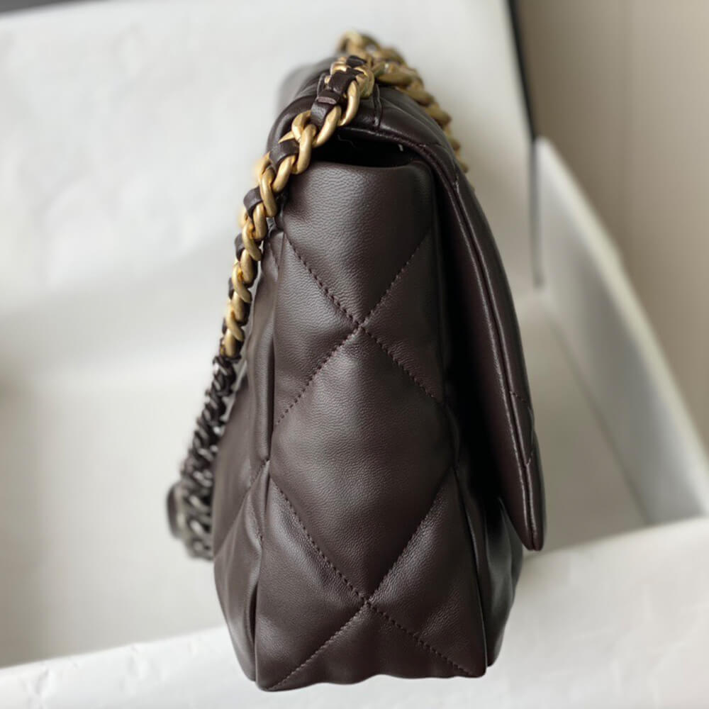 Ch**el 19 Maxi Handbag(HIGH-END GRADE)