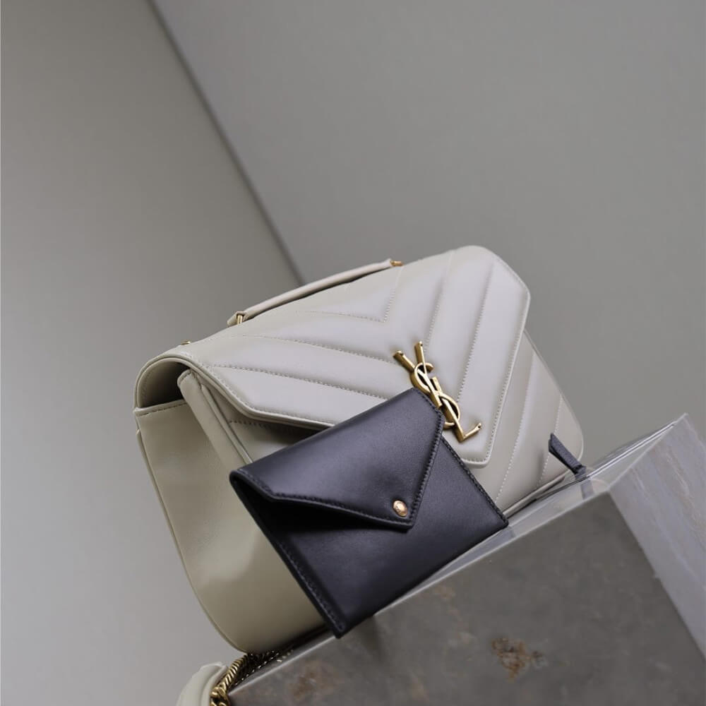 Y51 LOULOU medium in MATELASSE lambskin