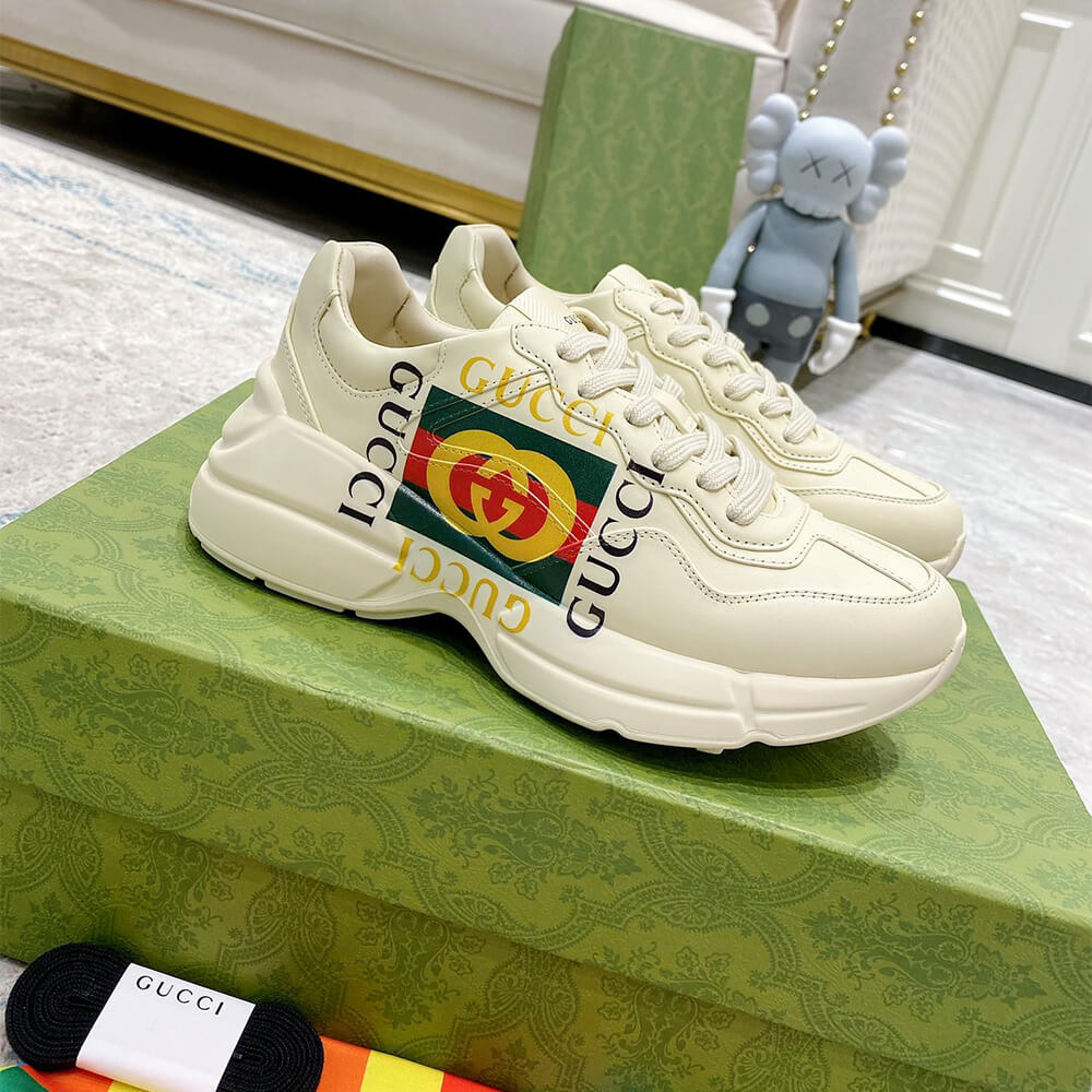Gvc*1 Rhyton Sneaker with Box Logo