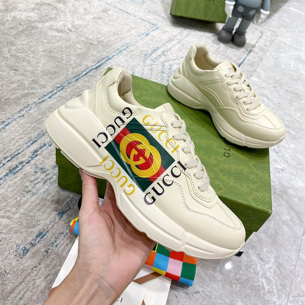 Gvc*1 Rhyton Sneaker with Box Logo