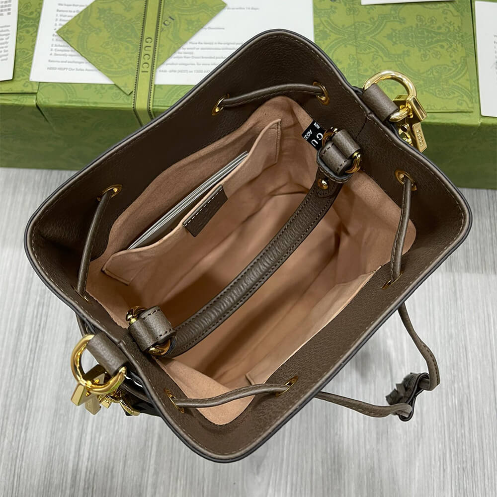 Gvc*1 Ophidia small bucket bag