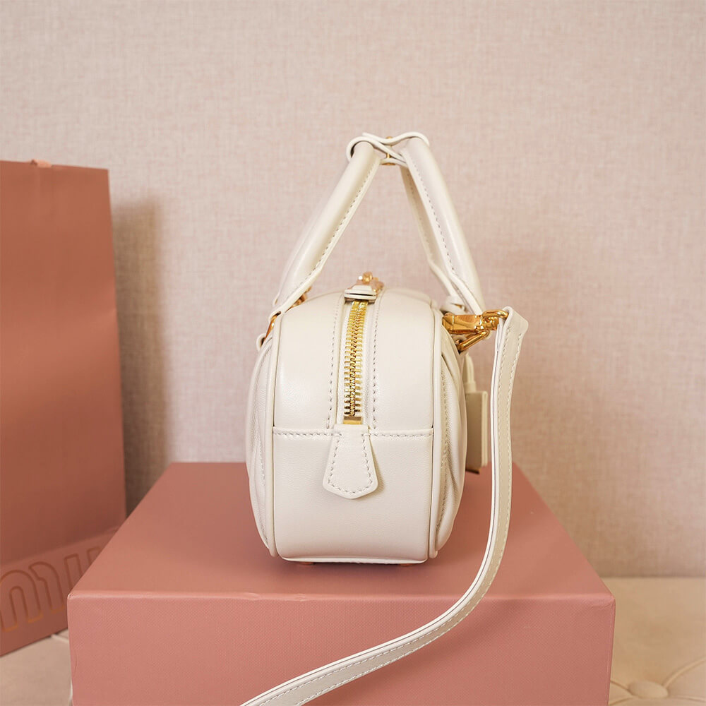 M1um1u Medium Arcadie matelasse nappa Bag(HIGH-END GRADE)