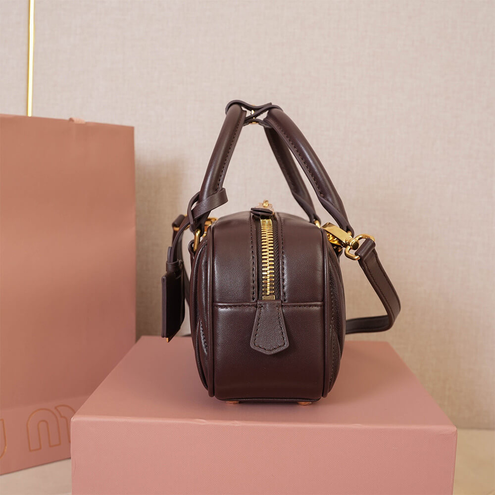 M1um1u Medium Arcadie matelasse nappa Bag(HIGH-END GRADE)