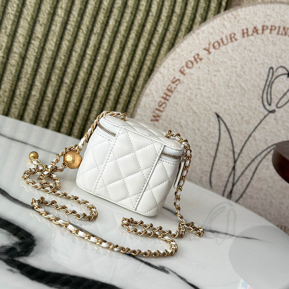 Ch**el Small Vanity Case(HIGH-END GRADE)