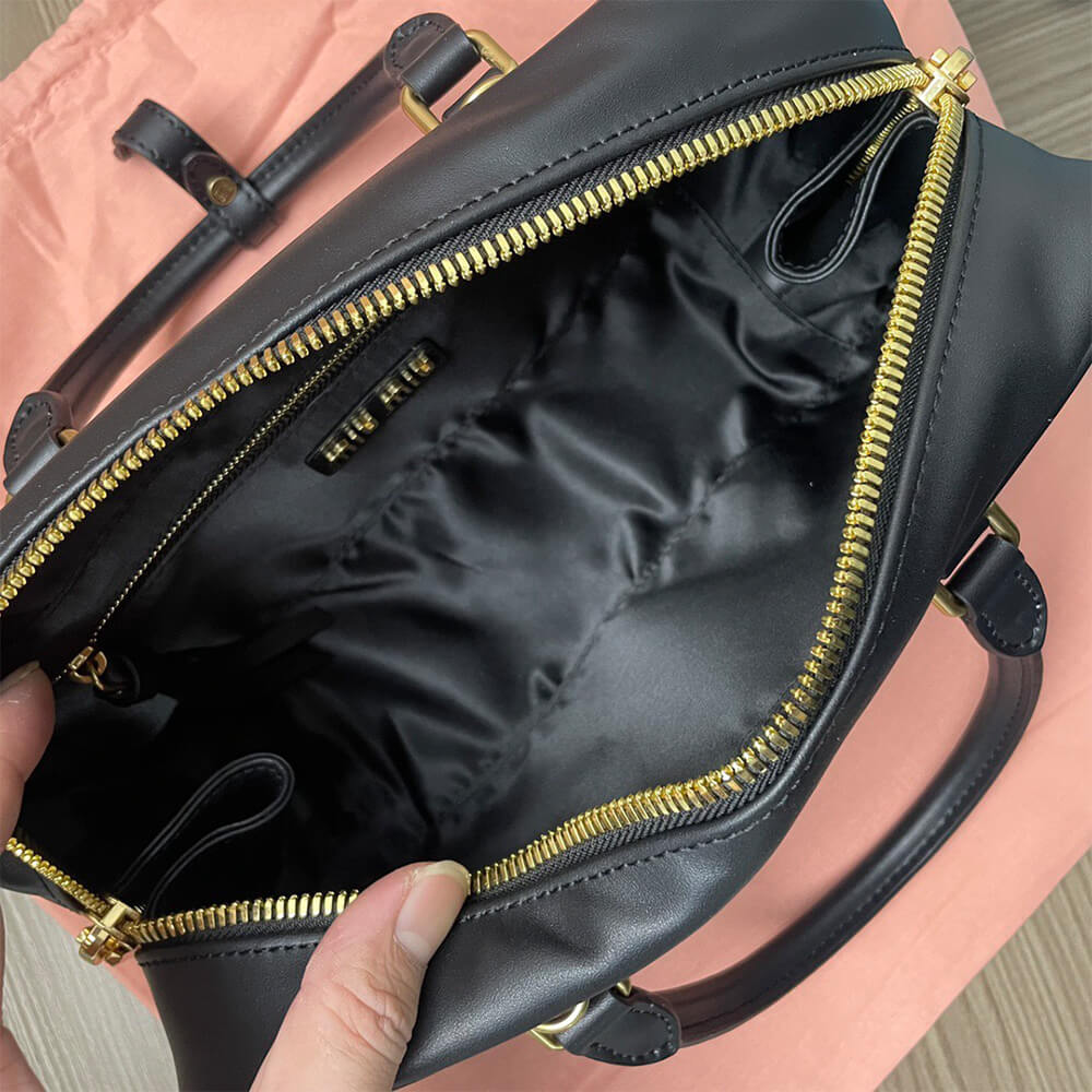 M1um1u Large Arcadie Leather Bag(HIGH-END GRADE)