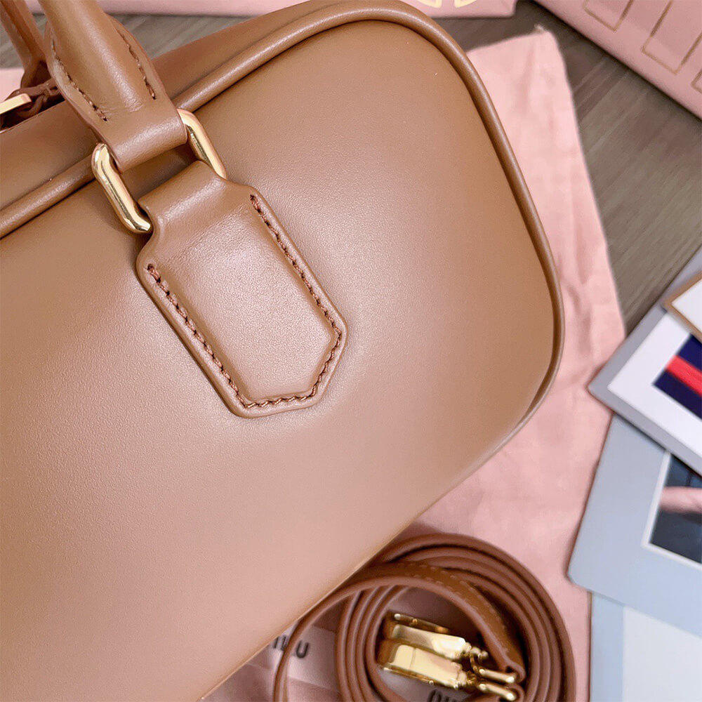 M1um1u Large Arcadie Leather Bag(HIGH-END GRADE)