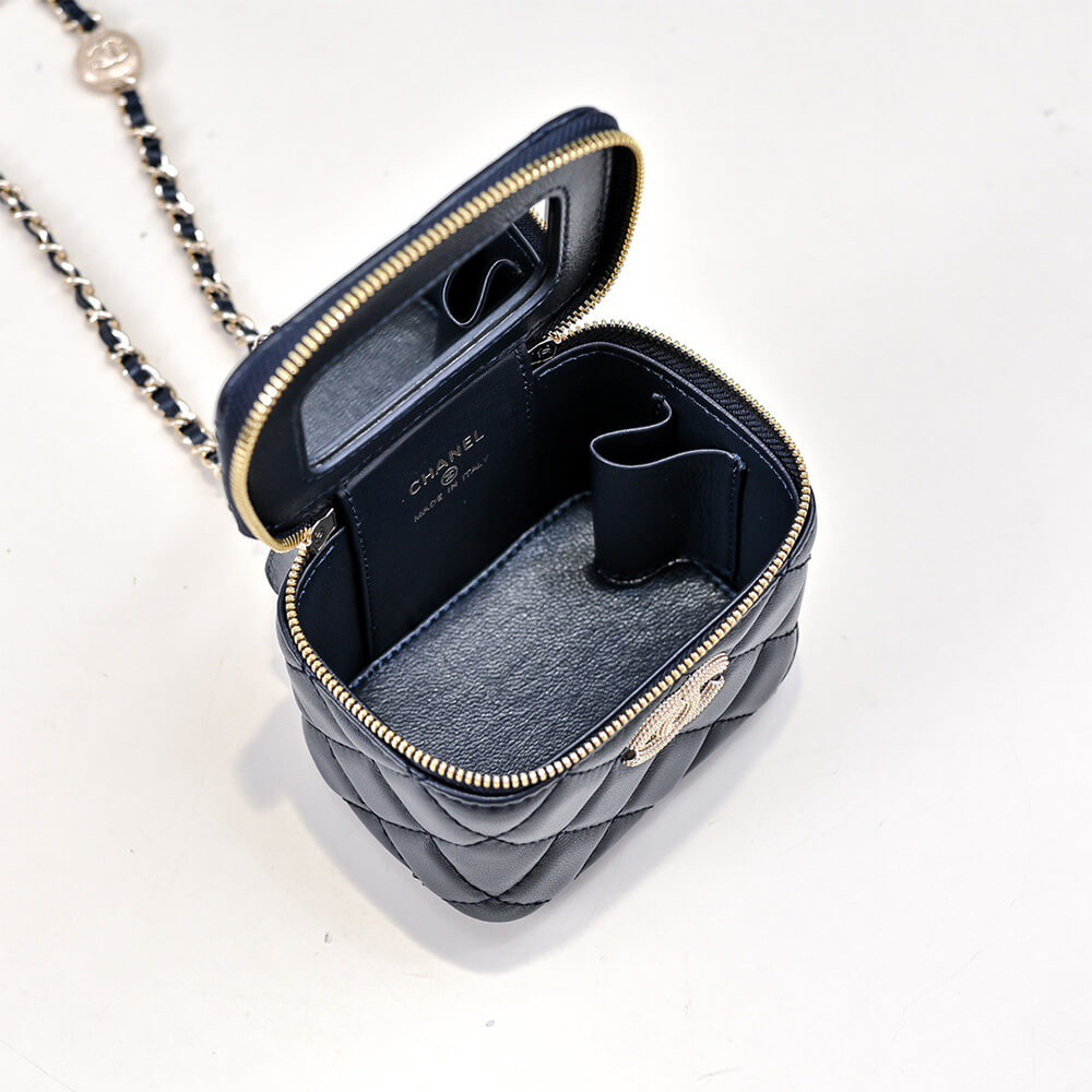 Ch**el Small Vanity with Chain(HIGH-END GRADE)