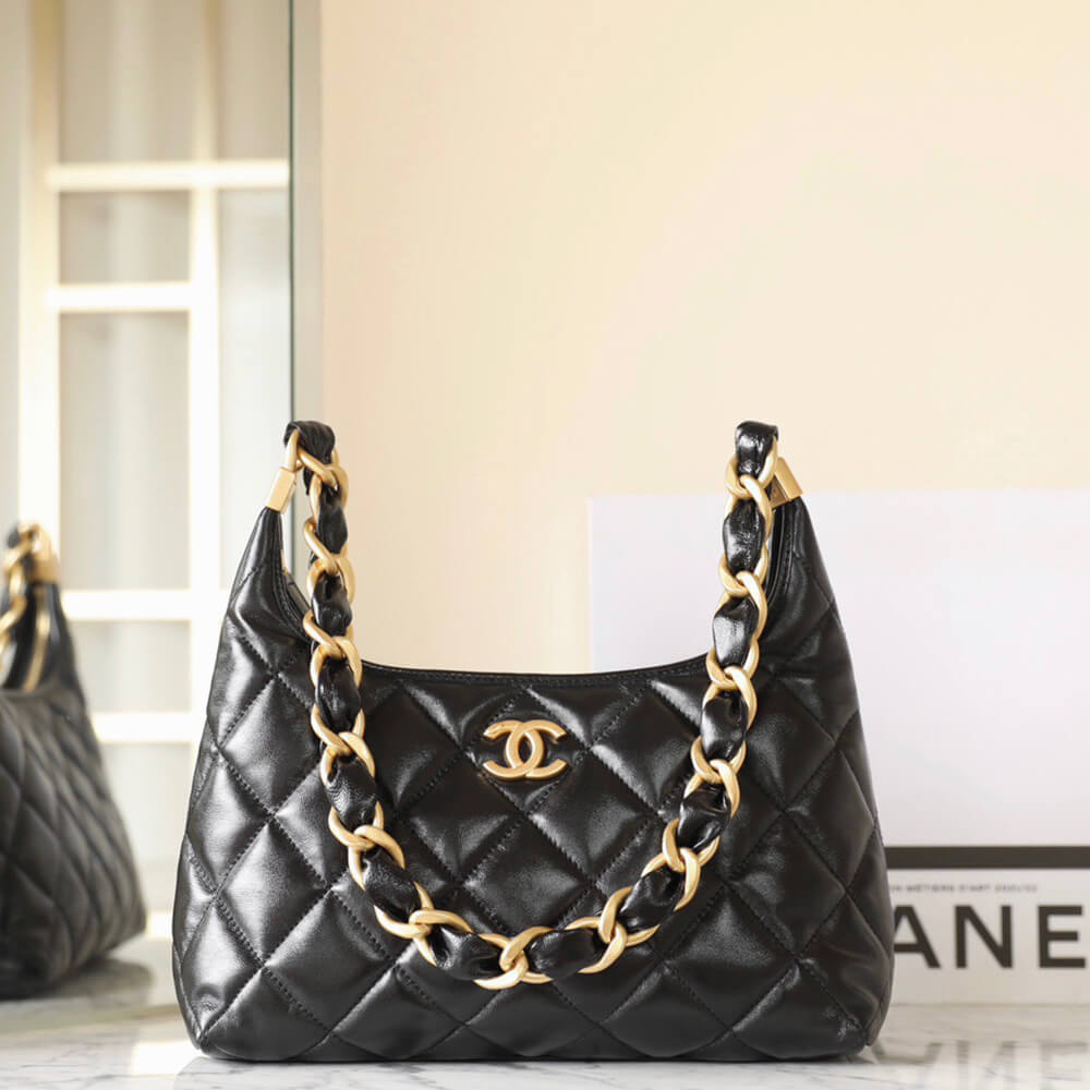 Ch**el HOBO BAG(HIGH-END GRADE)