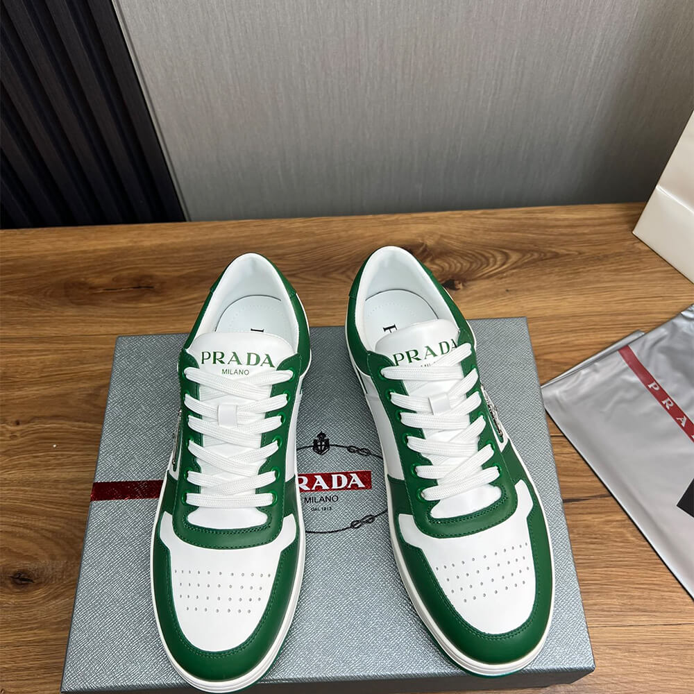 Pra*a Downtown nappa leather sneakers