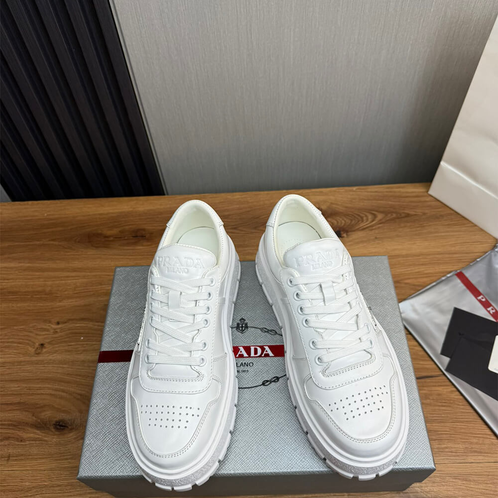 Pra*a Leather Sneakers