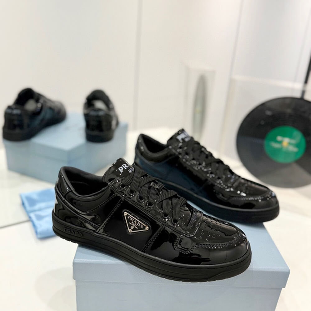 Pra*a Downtown nappa leather sneakers