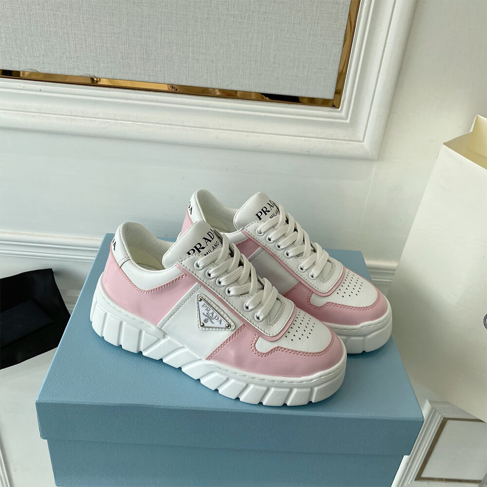 Pra*a Leather Sneakers