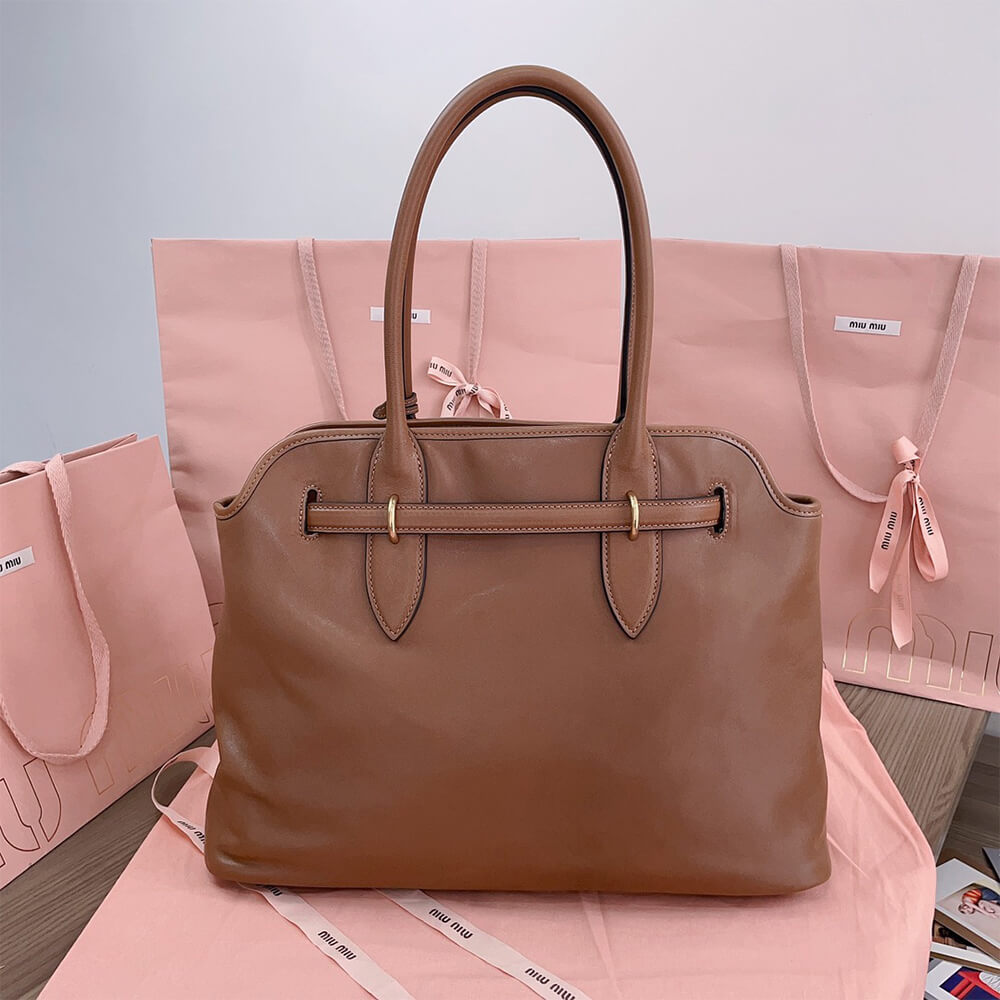 M1um1u Medium Aventure nappa leather bag(HIGH-END Grade)