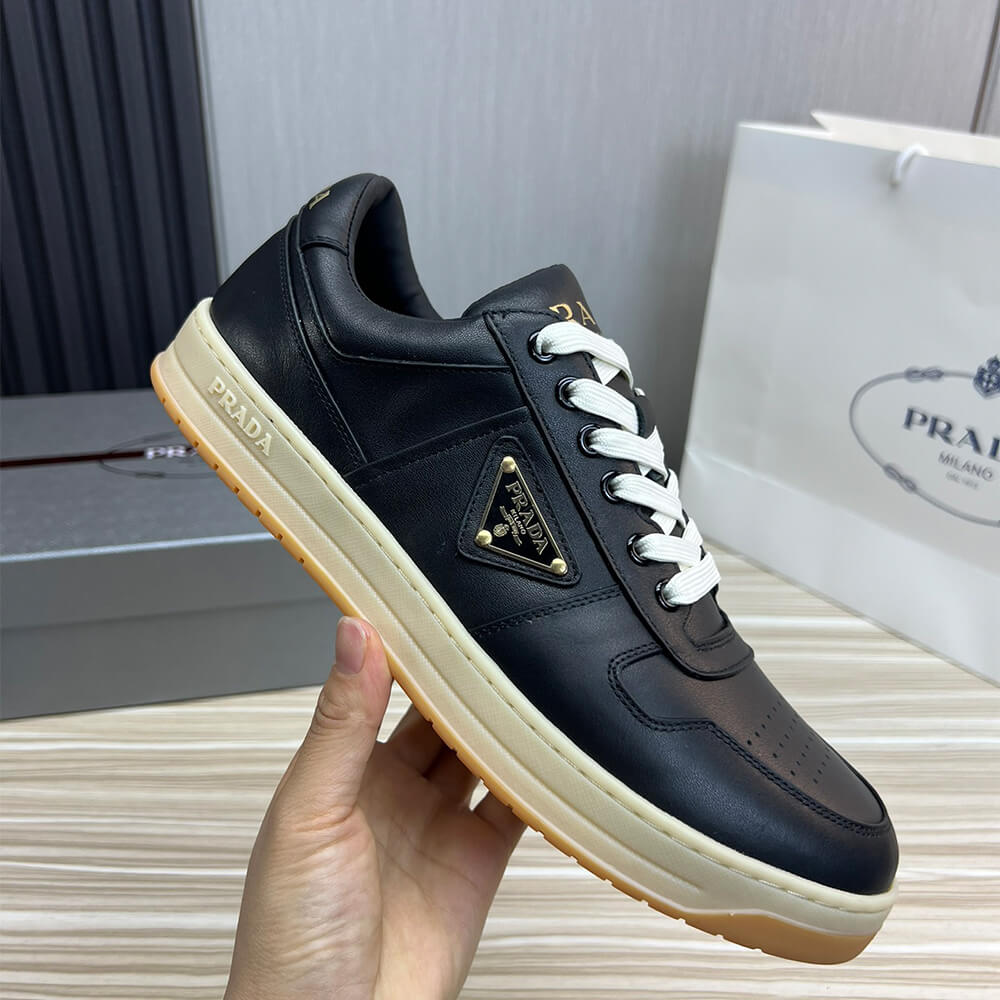 Pra*a Downtown nappa leather sneakers