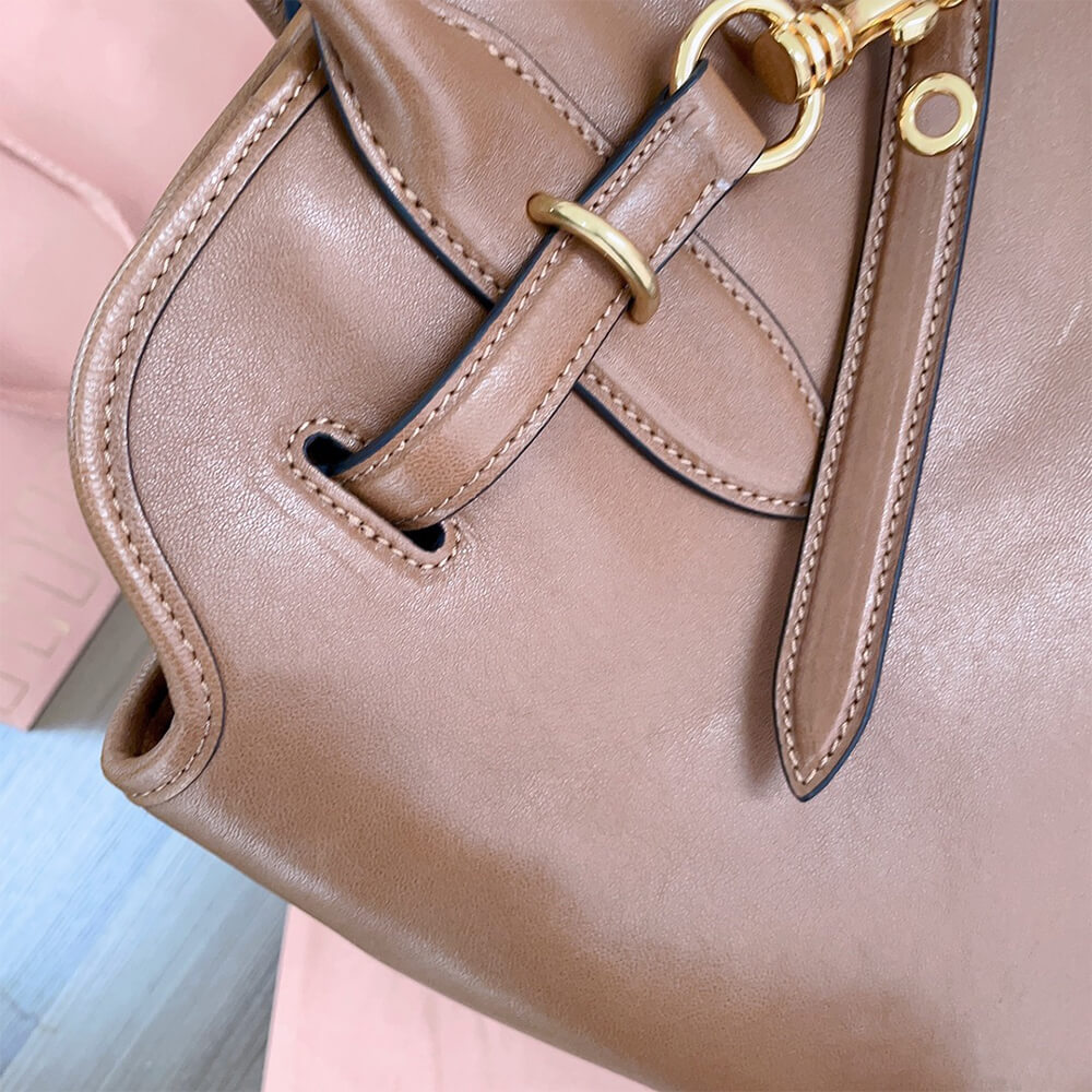 M1um1u Medium Aventure nappa leather bag(HIGH-END Grade)