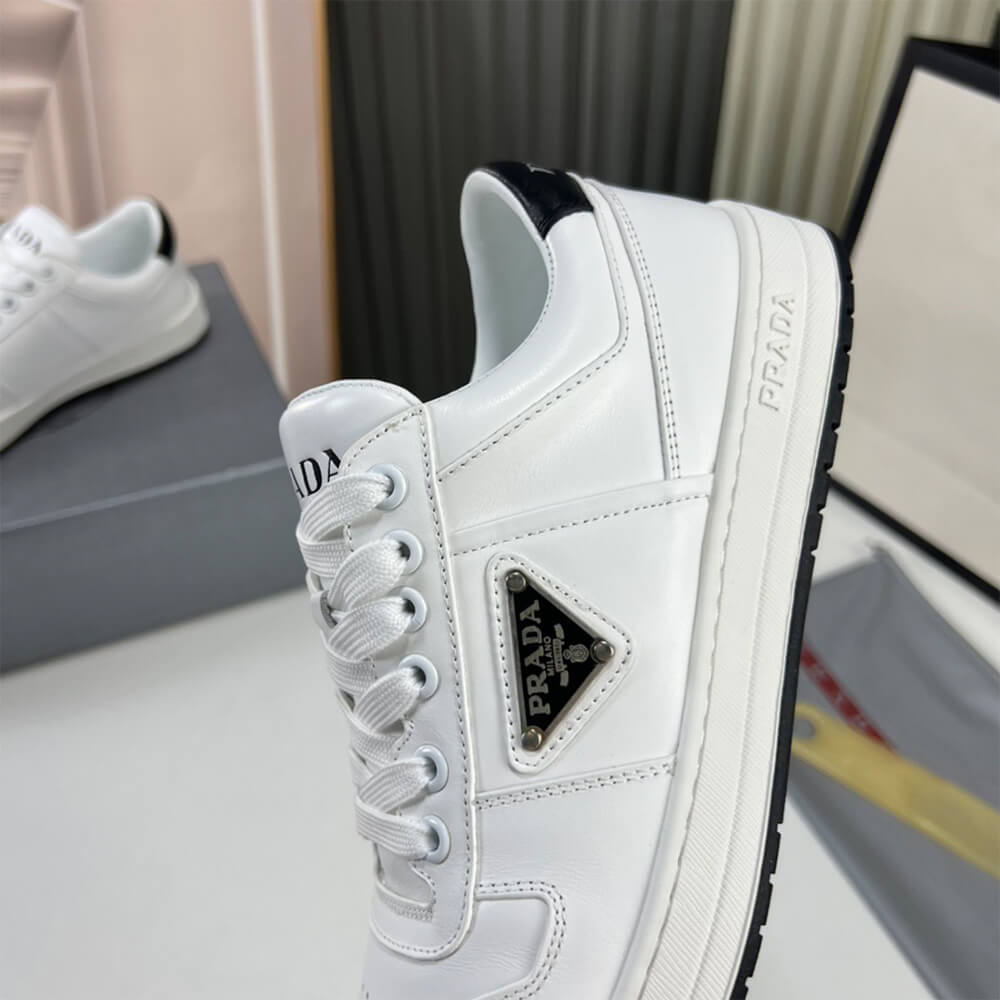 Pra*a Downtown nappa leather sneakers