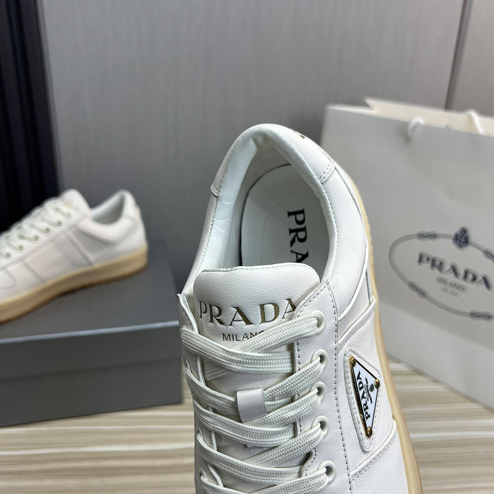 Pra*a Downtown nappa leather sneakers