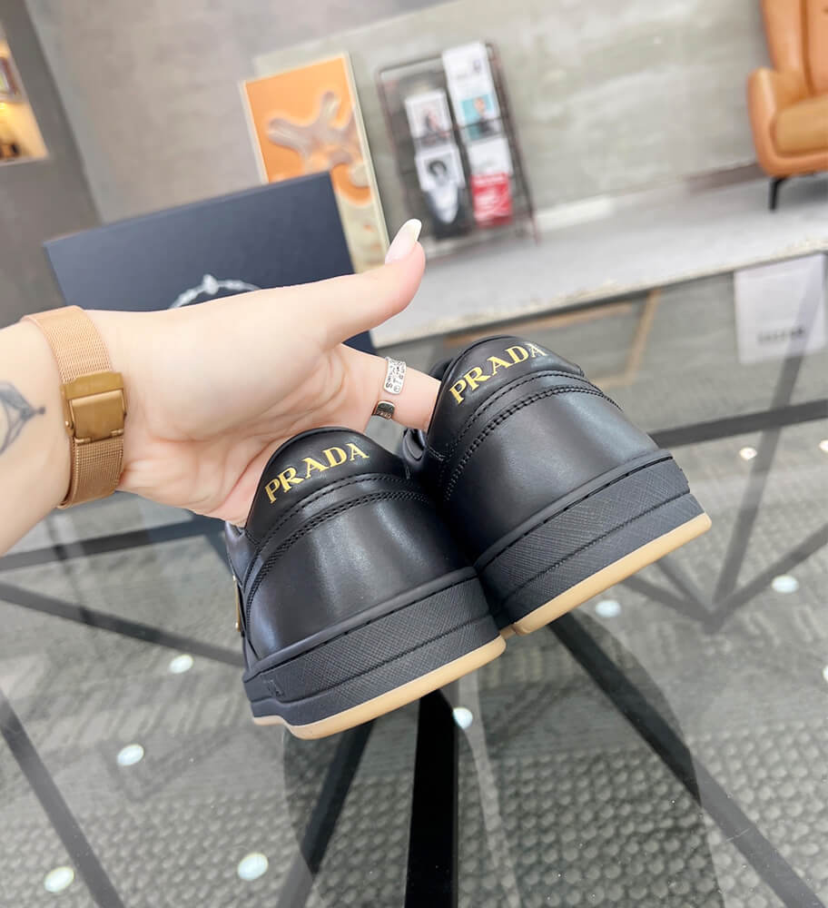 Pra*a Downtown nappa leather sneakers