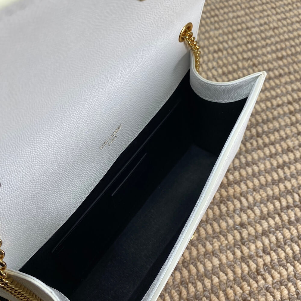 Y51 kate medium in grain de poudre embossed leather