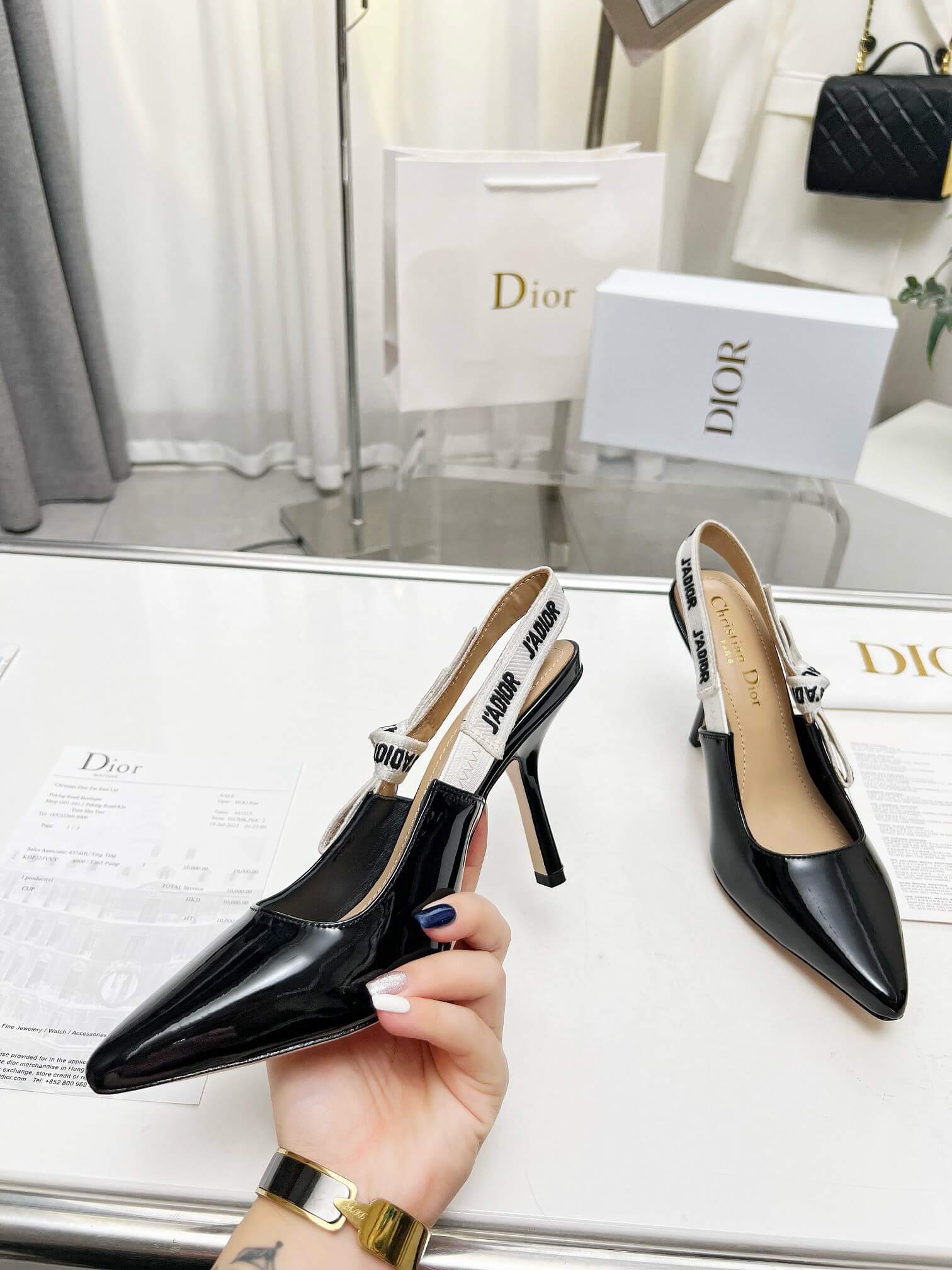 J’AD10r Slingback Pump