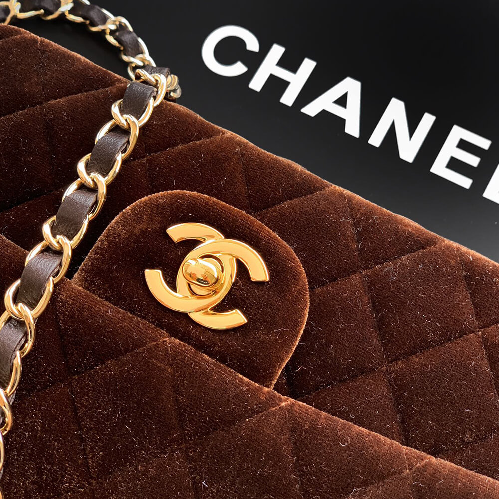 Ch**el SUEDE MINI FLAP BAG(HIGH-END GRADE)