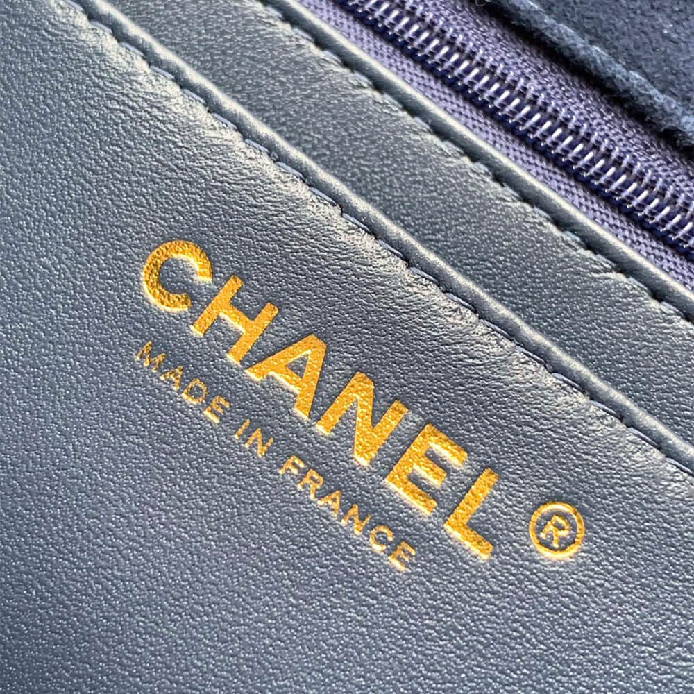 Ch**el SUEDE MINI FLAP BAG(HIGH-END GRADE)