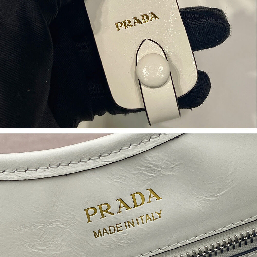 Pra*a Medium leather tote bag(high-end grade)