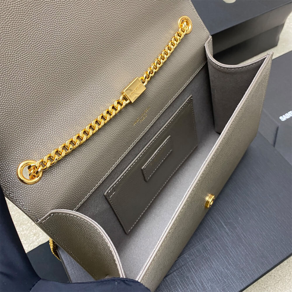 Y51 kate medium in grain de poudre embossed leather