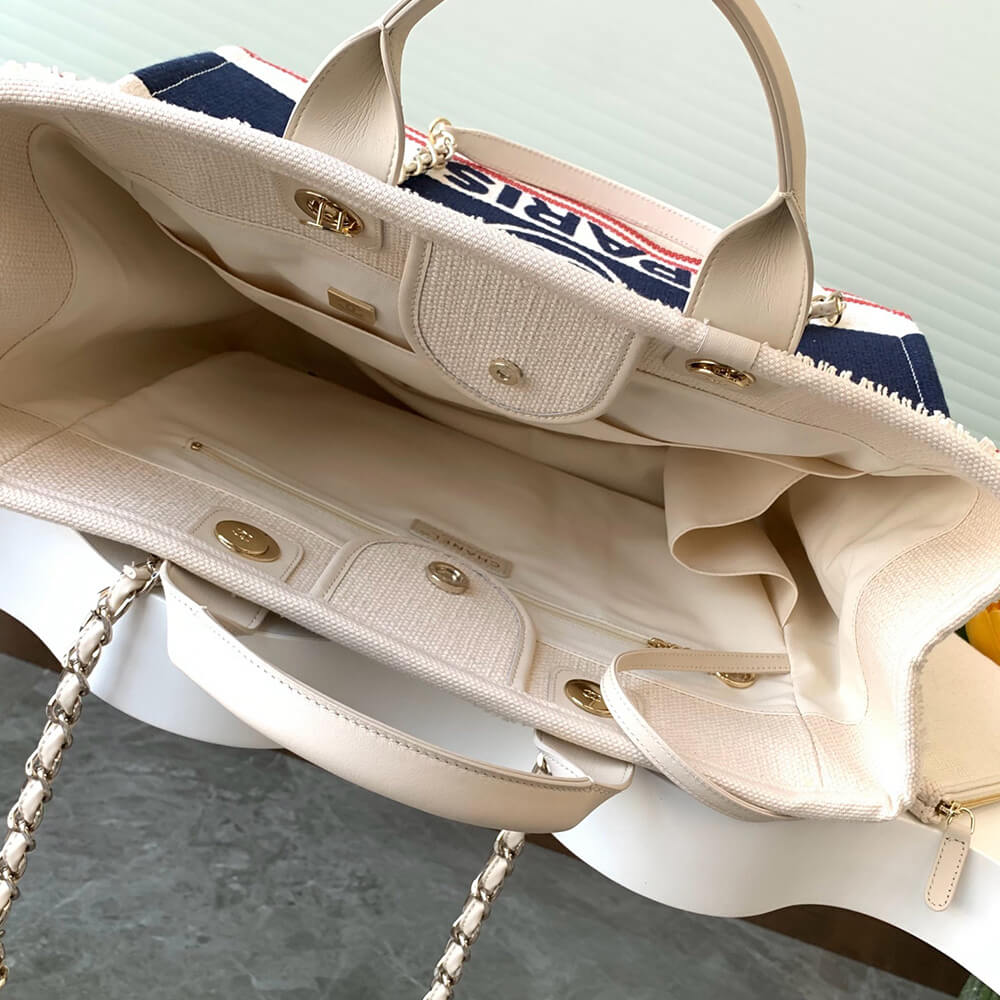 Ch**el LARGE SHOPPING TOTE(HIGH-END GRADE)