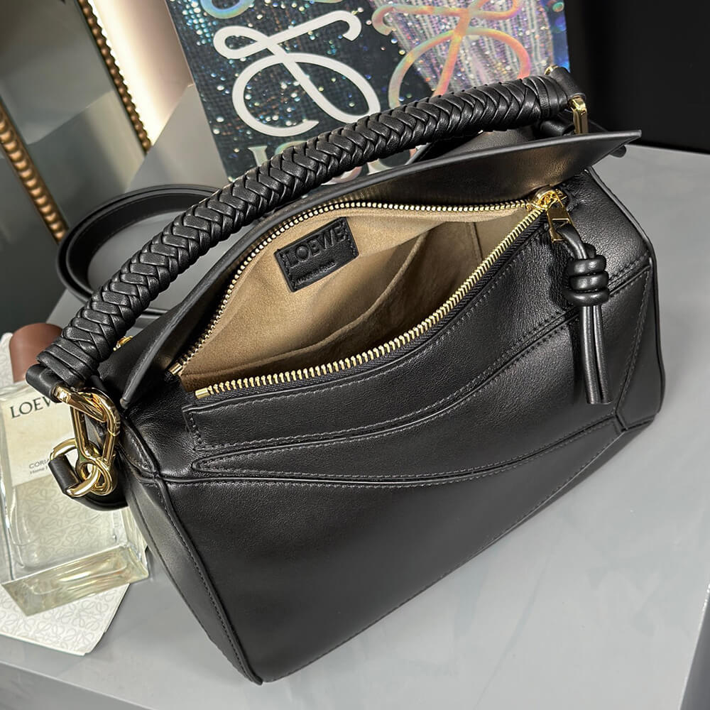 L0ew* Small Puzzle bag in smooth calfskin(HIGH-END GRADE)