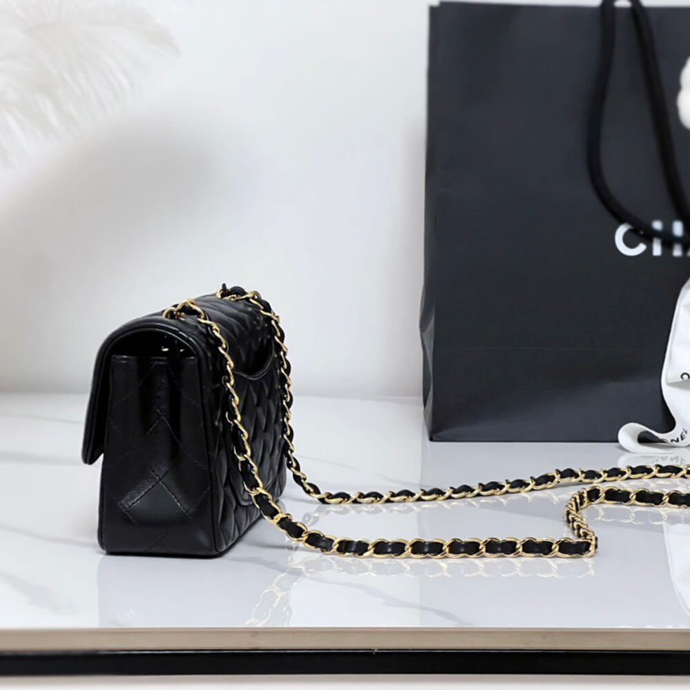 Ch**el MINI FLAP BAG(HIGH-END GRADE)