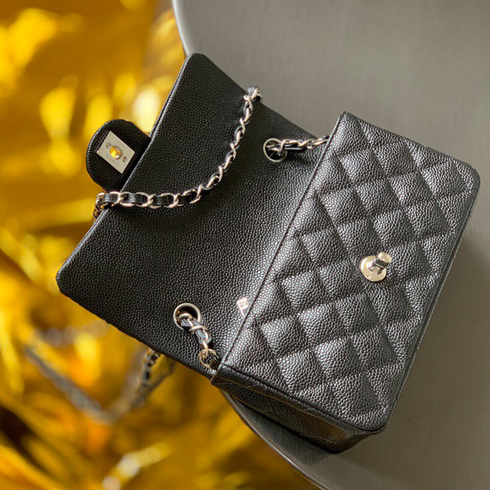 Ch**el MINI FLAP BAG(HIGH-END GRADE)
