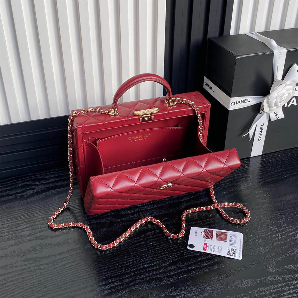 Ch**el Box bag(HIGH-END GRADE)