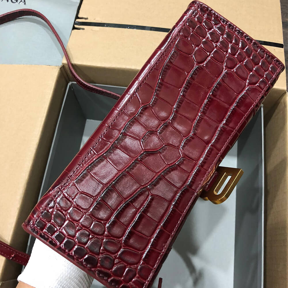 Ba1en*iaga Hourglass Handbag Small(high-end grade)