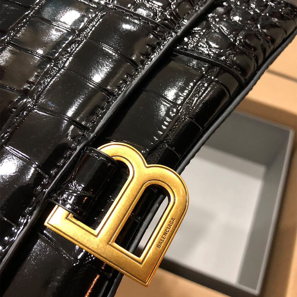 Ba1en*iaga Hourglass Handbag Small(high-end grade)