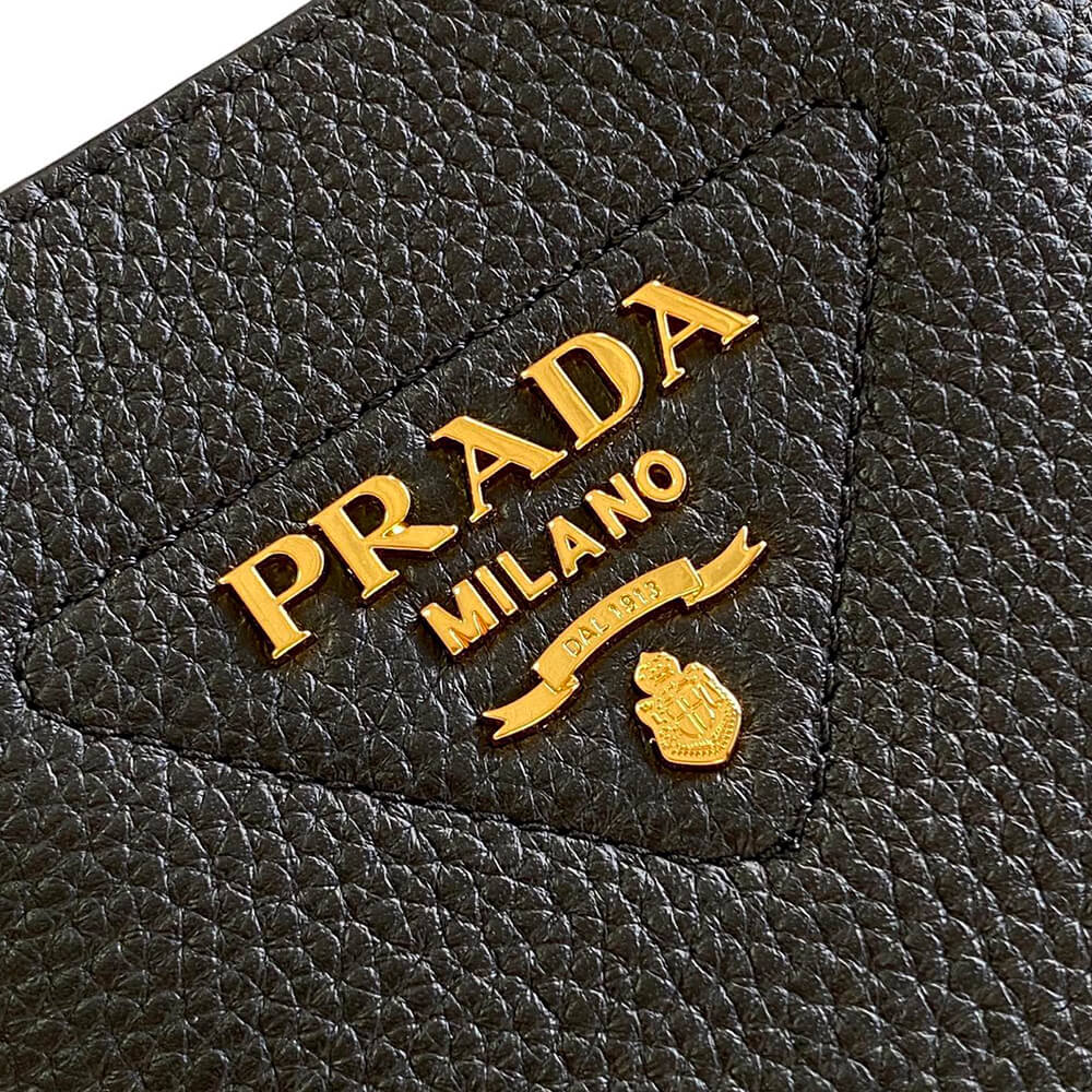 Pra*a Small leather tote bag(high-end Grade)