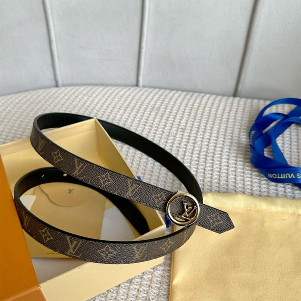CINTURA LV ECLIPSE 20 MM REVERSIBILE