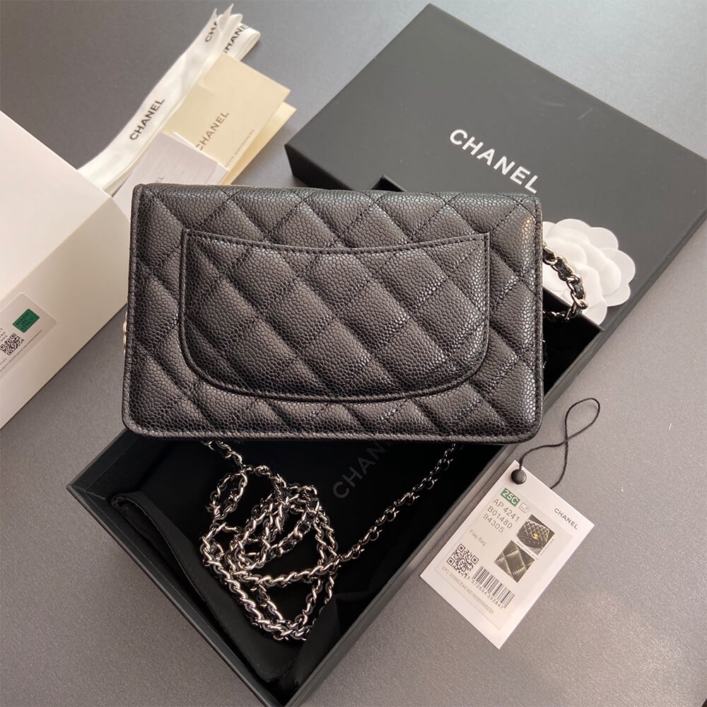 Ch**el Classic Wallet On Chain(high-end grade)