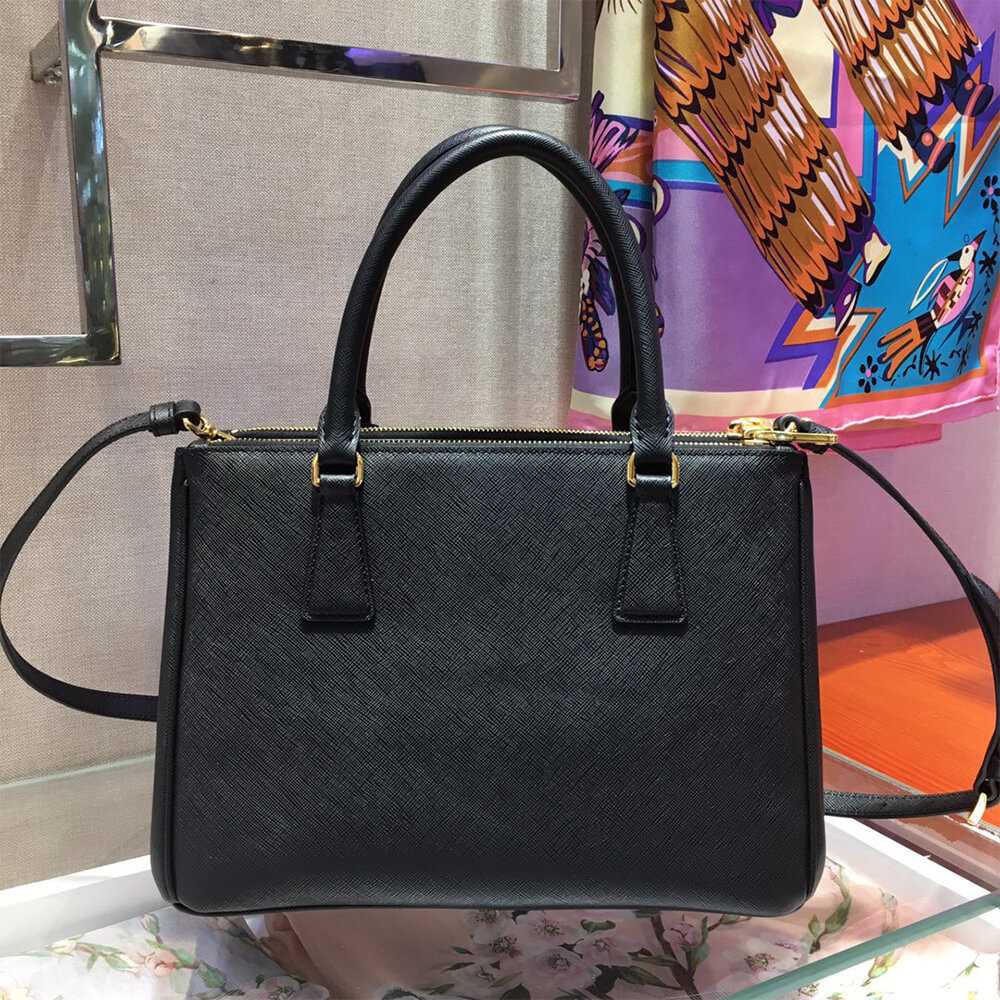 Pra*a Medium Pra*a Galleria Saffiano leather bag(HIGH-END GRADE)