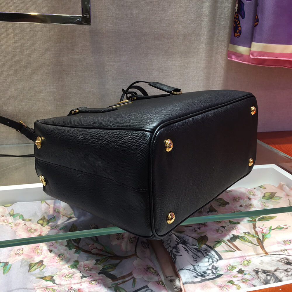 Pra*a Medium Pra*a Galleria Saffiano leather bag(HIGH-END GRADE)