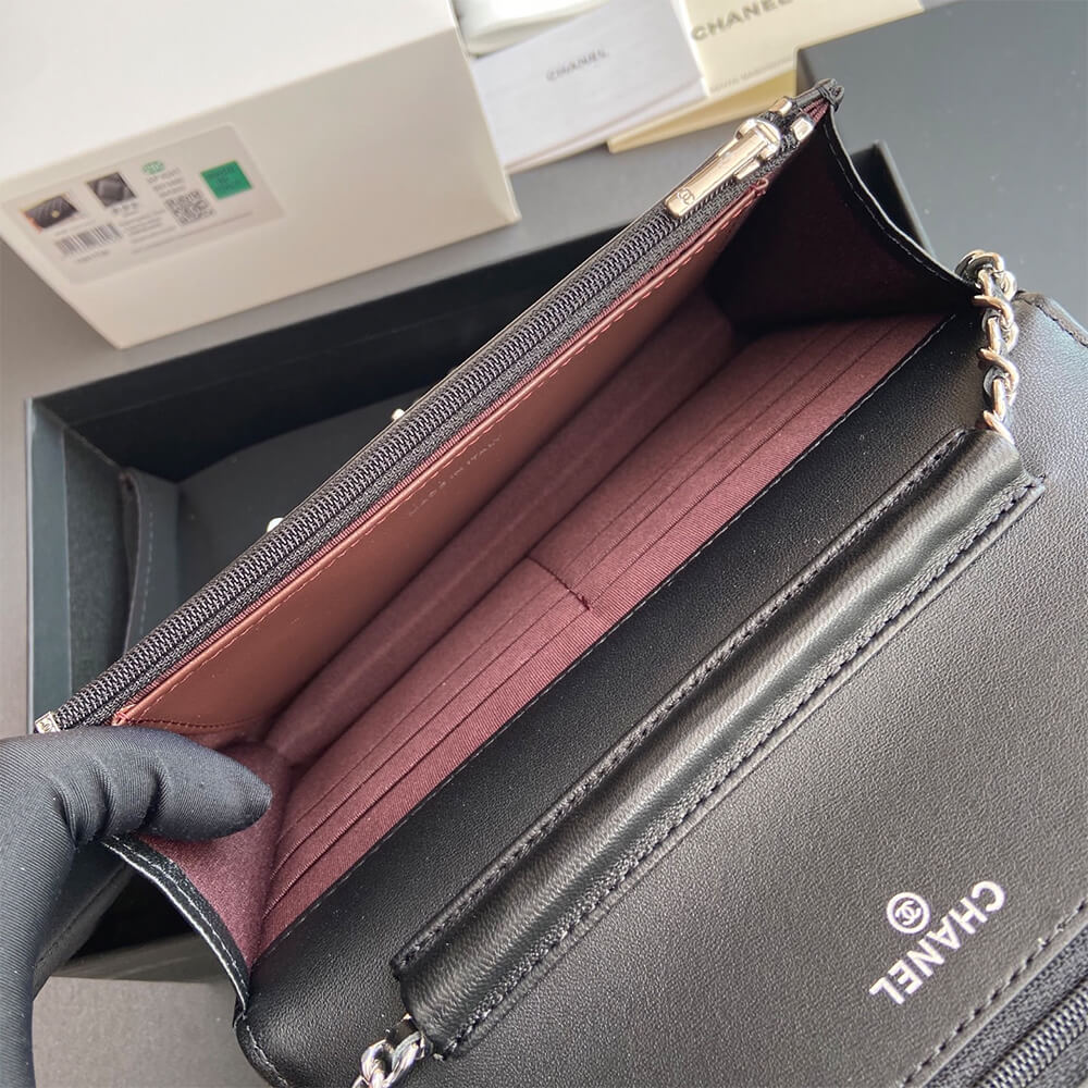 Ch**el Classic Wallet On Chain(high-end grade)