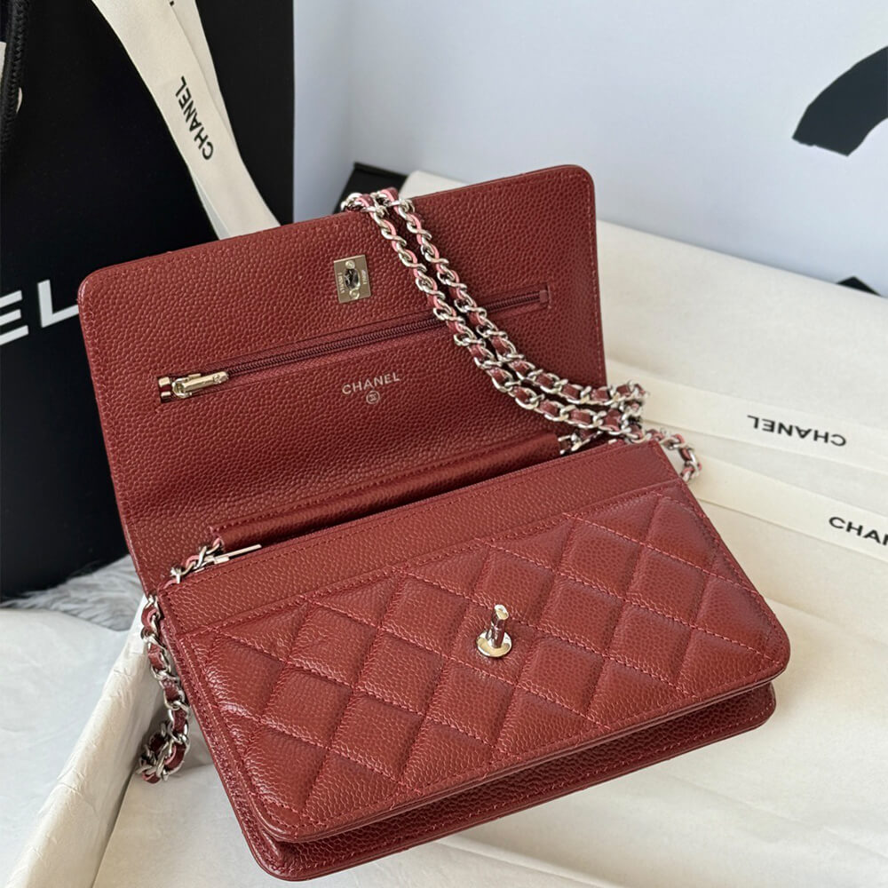 Ch**el Classic Wallet On Chain(high-end grade)