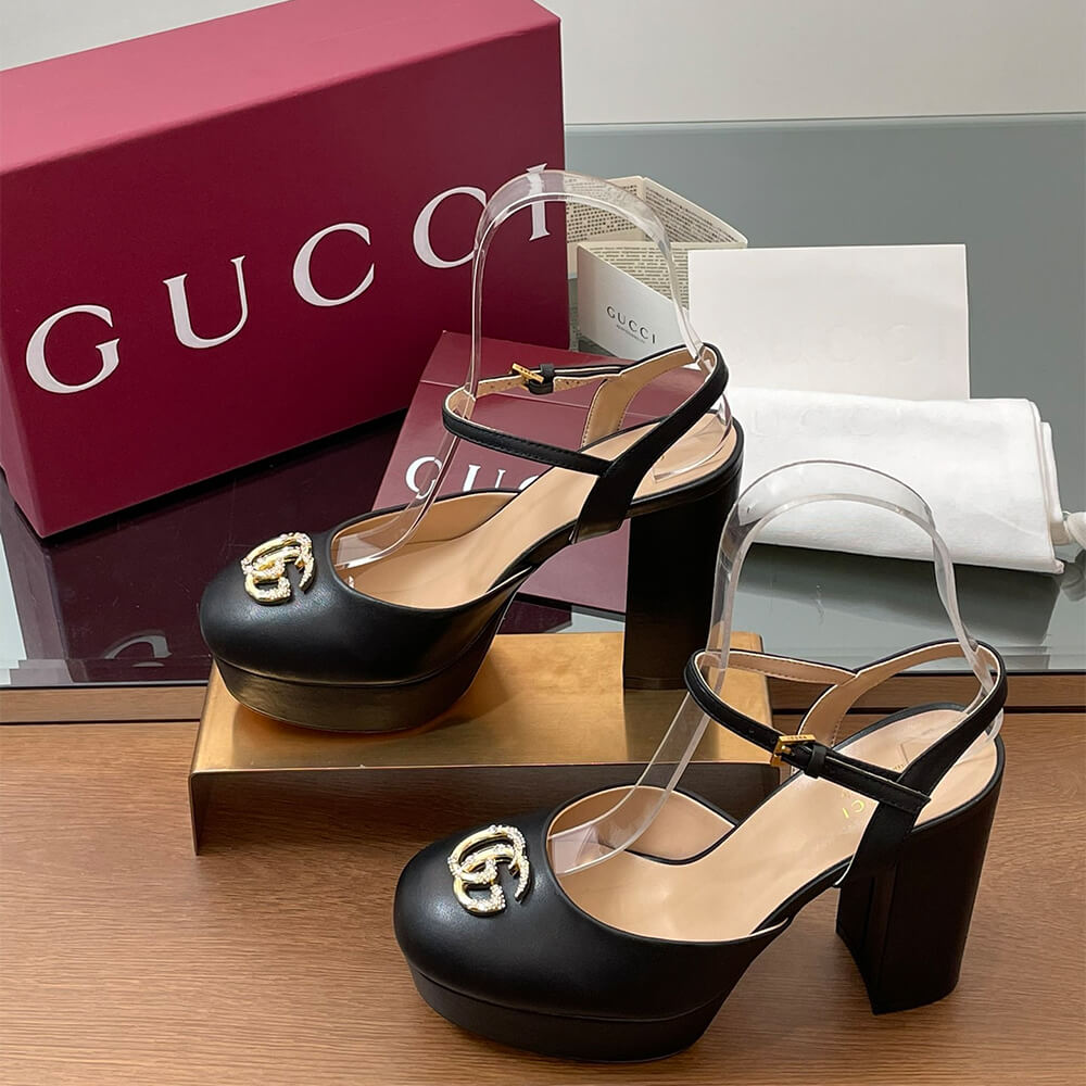 Gvc*1 Women’s platform pump with Double G