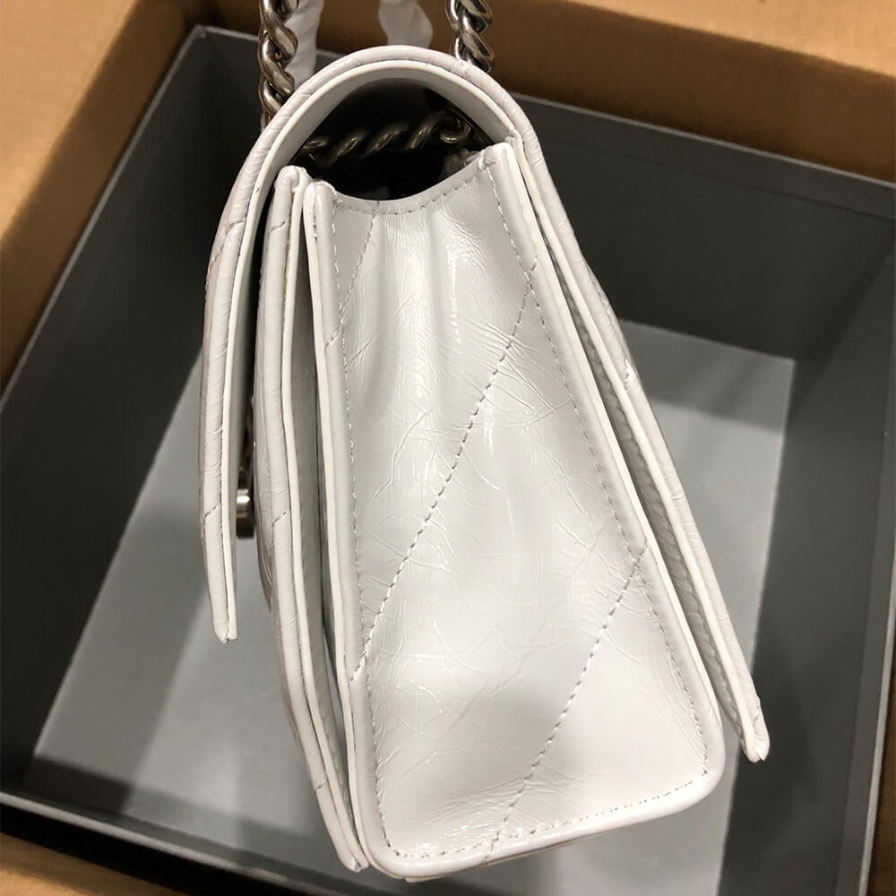 Ba1en*iaga Women’s Crush Chain Bag Small(HIGH-END GRADE)