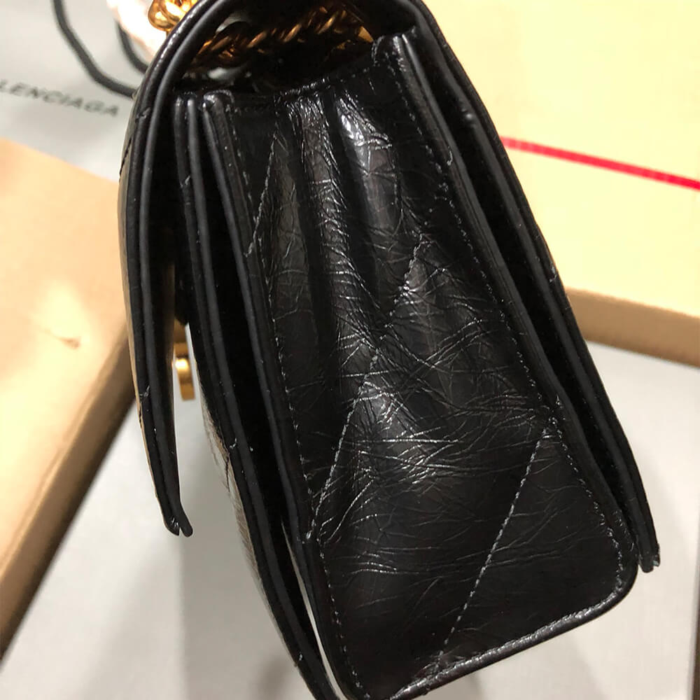 Ba1en*iaga Women’s Crush Chain Bag Small(HIGH-END GRADE)