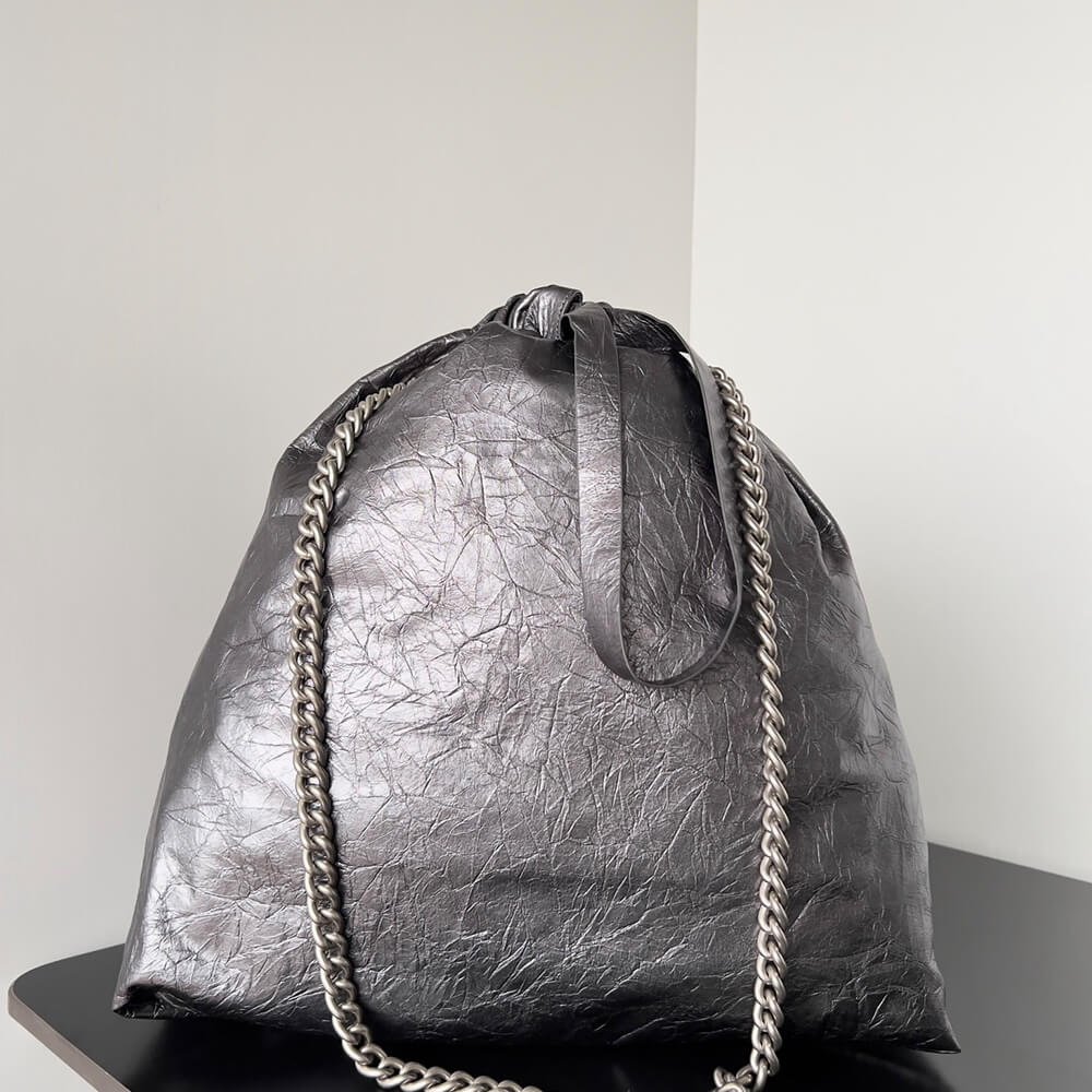 Ba1en*iaga Women’s Crush Tote Bag Medium(HIGH-END GRADE)