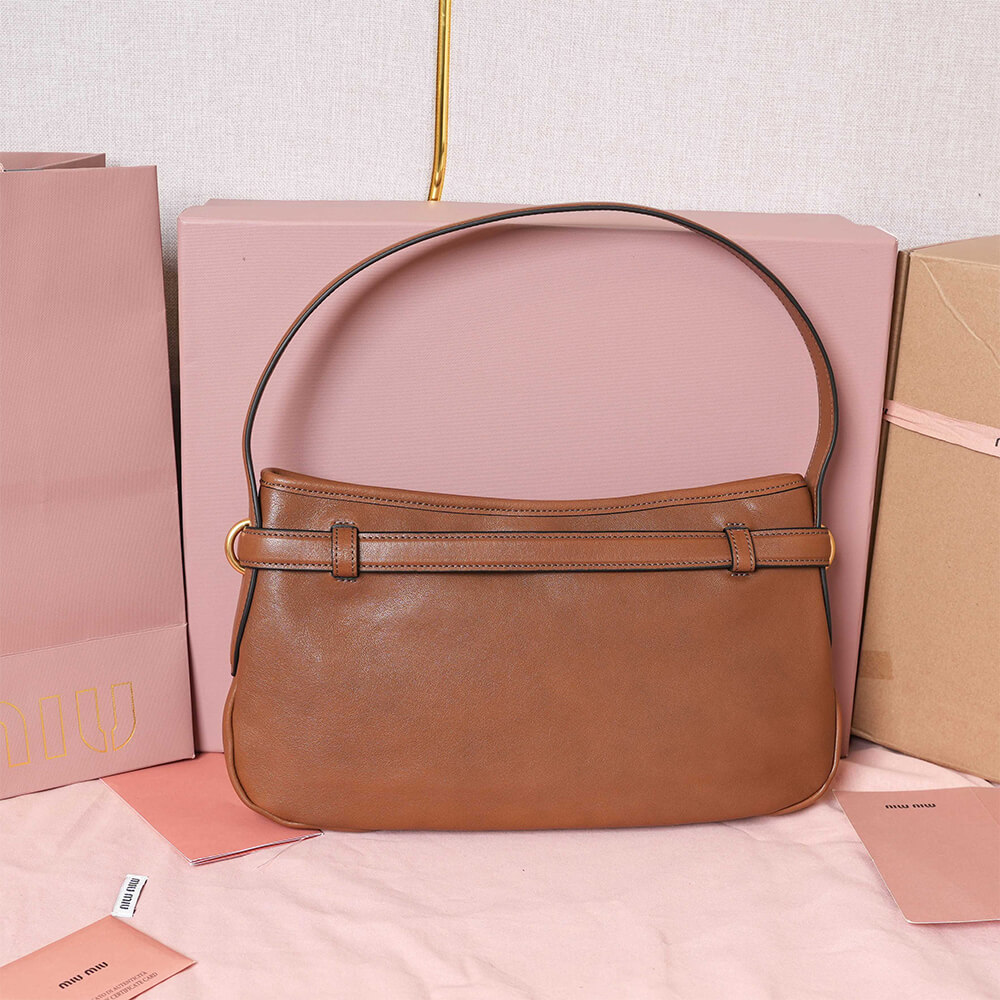 M1um1u Regular Aventure nappa leather bag(HIGH-END GRADE)