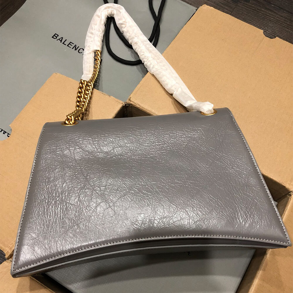Ba1en*iaga Women’s Crush Chain Bag Medium(HIGH-END GRADE)